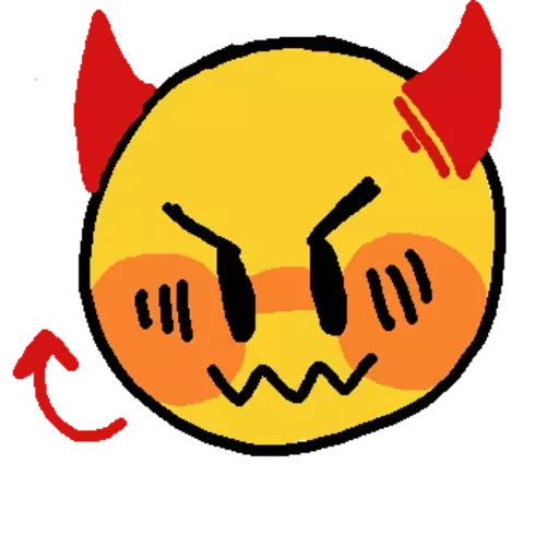 Cursed emoji 😈