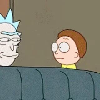 Стикер Rick and Morty 🤜