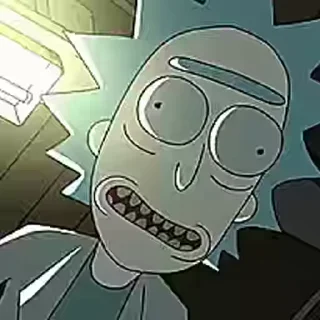 Стікер Rick and Morty 😵‍💫