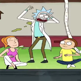 Стікер Rick and Morty 🤠