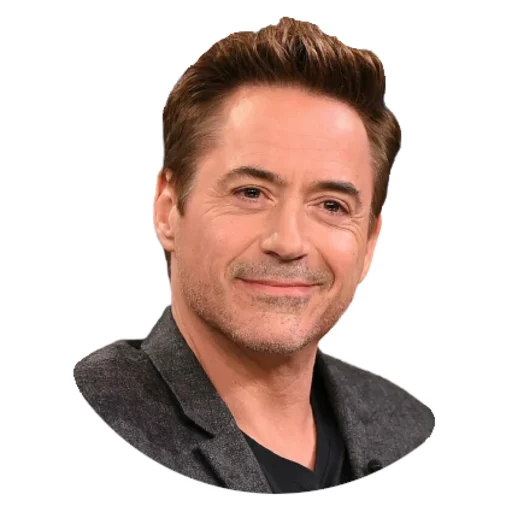 Telegram Sticker «Robert Downey Jr.» 😊