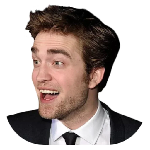 Telegram Sticker «Robert Pattinson» 😃