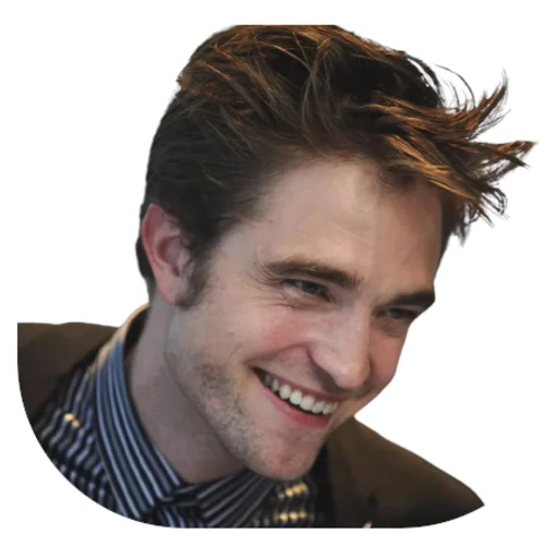 Telegram Sticker «Robert Pattinson» 😄