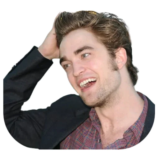 Telegram Sticker «Robert Pattinson» 😅