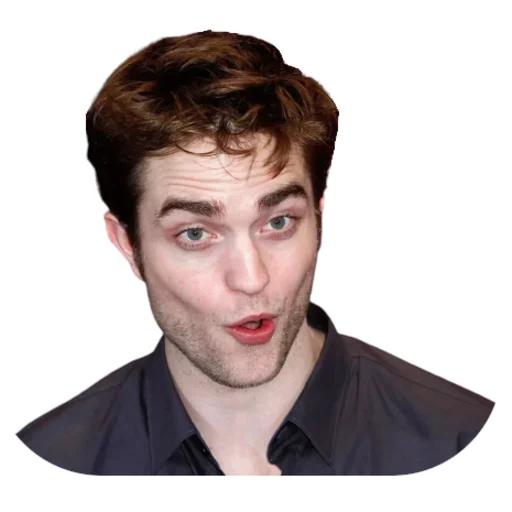 Telegram Sticker «Robert Pattinson» 😮
