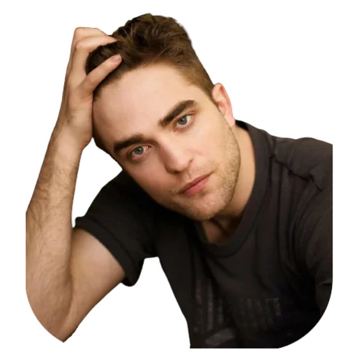 Telegram stiker «Robert Pattinson » 😎