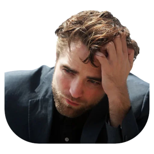 Robert Pattinson  emoji 😔