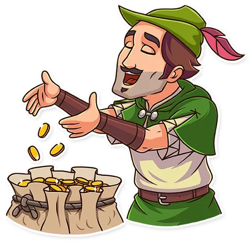 Robin Hood emoji 