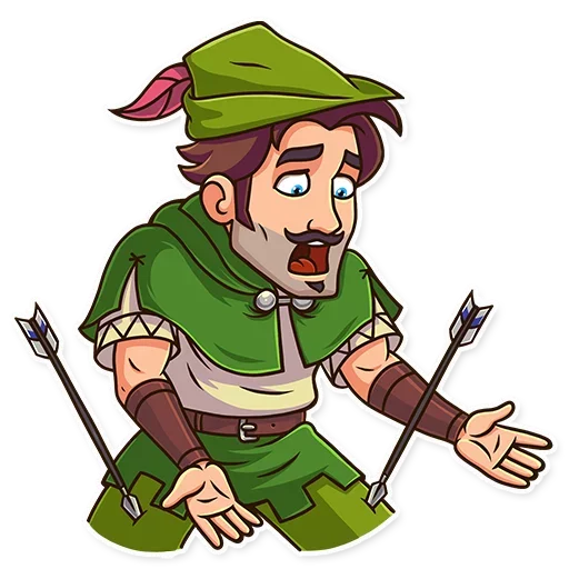 Robin Hood  sticker 😫