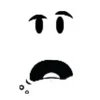 Лица роблокс emoji 😦