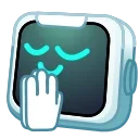 Емодзі Robo Emoji 🙏