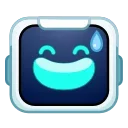 Robo Emoji stiker 😅