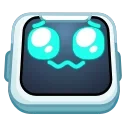 Robo Emoji stiker 🥺