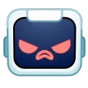 Robo Emoji stiker 😡