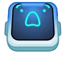 Robo Emoji stiker 😨