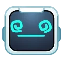 Robo Emoji stiker 😵‍💫