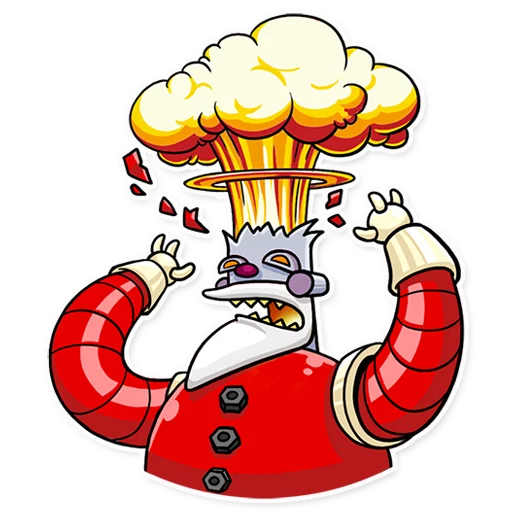 Telegram Sticker «Robo Santa» 💥