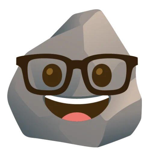 Rock (сделано likeosha) emoji 😎