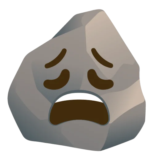 Rock (сделано likeosha) emoji 😖