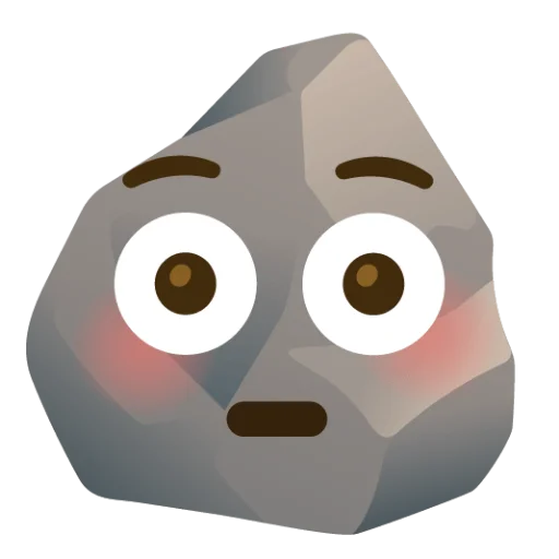 Rock (сделано likeosha) emoji 😲