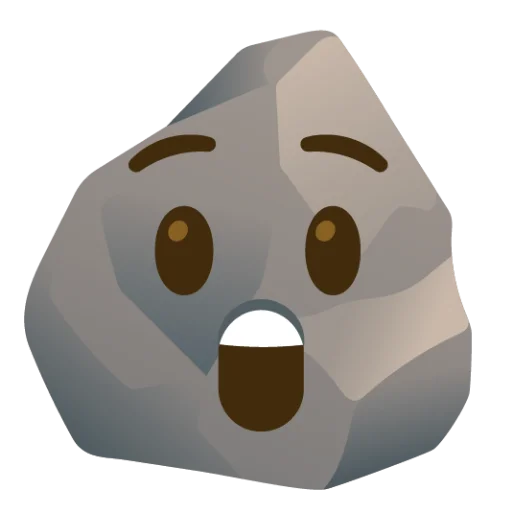 Rock (сделано likeosha) emoji 😯