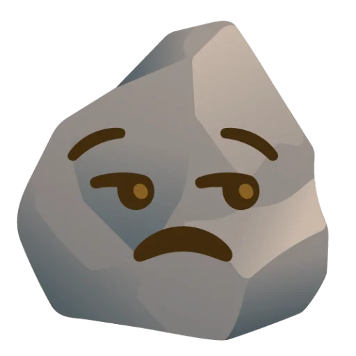 Rock (сделано likeosha) emoji 🧐