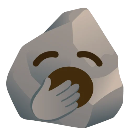 Rock (сделано likeosha) emoji 🤭