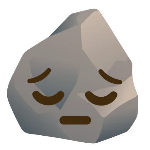 Rock (сделано likeosha) emoji 😌