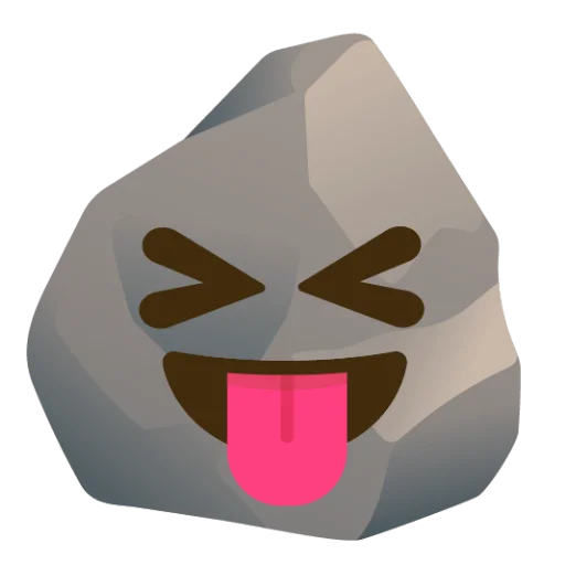 Rock (сделано likeosha) emoji 😛