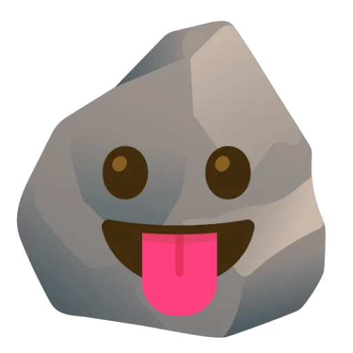 Rock (сделано likeosha) emoji 😋