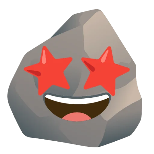 Rock (сделано likeosha) emoji 😍