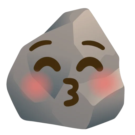 Rock (сделано likeosha) emoji 😗
