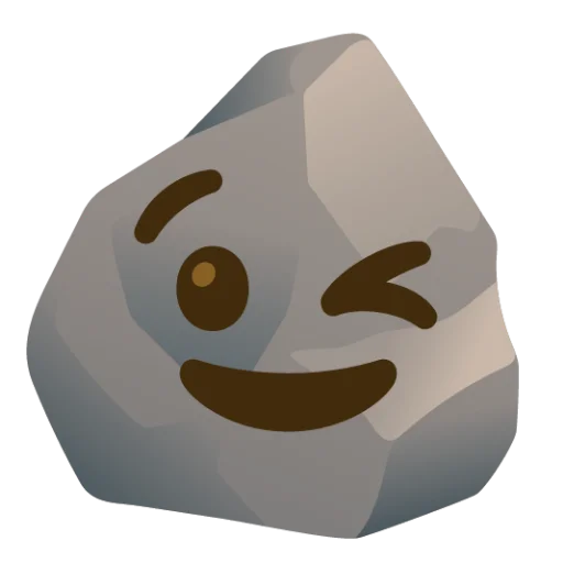 Rock (сделано likeosha) emoji 😭