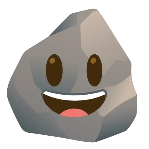 Rock (сделано likeosha) emoji 😀
