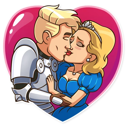 Romantic Knight sticker 😘