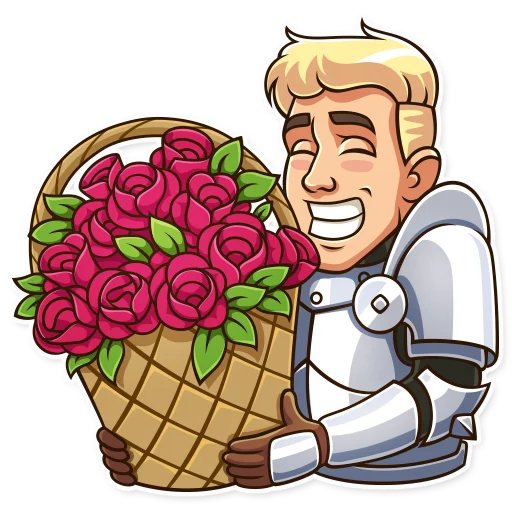Romantic Knight emoji 