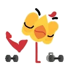Rombo Bird emoji 💪