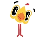 Telegram emoji Rombo Bird