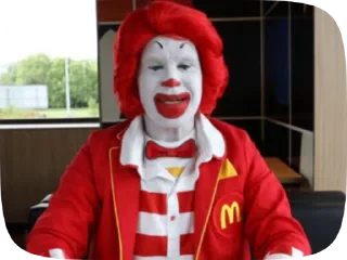 Ronald McDonald Memes sticker 👍
