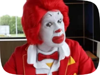 Стікер Ronald McDonald Memes 🧐