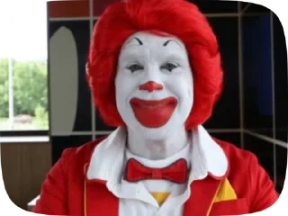 Ronald McDonald Memes sticker 😀