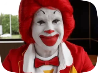 Ronald McDonald Memes stiker 😉