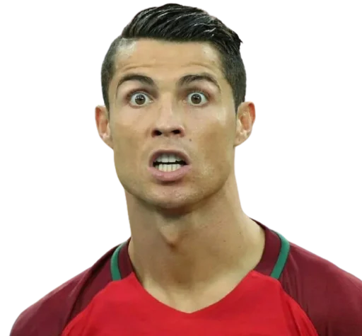 Эмодзи Ronaldo 😳