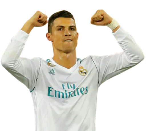 Telegram Sticker «Ronaldo» 😐