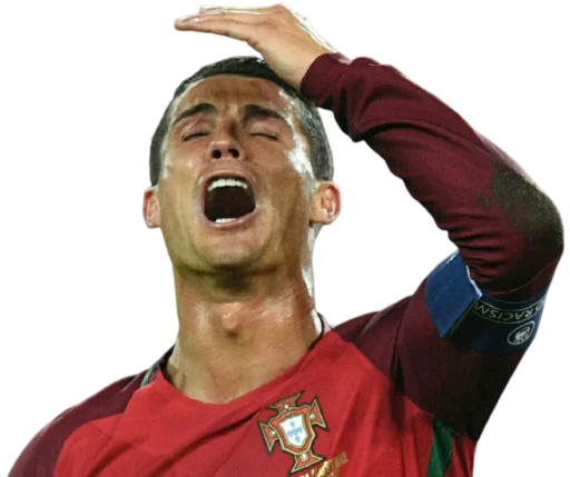 Ronaldo emoji 🤦‍♂