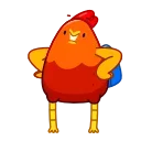 Rooster emoji 💪