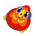 Rooster emoji 🥹