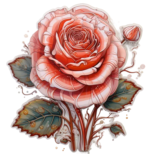 Стикер Розы 8 Марта 🌹