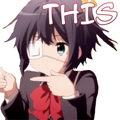 Telegram Sticker «Anime Kawaii Meme» 👈