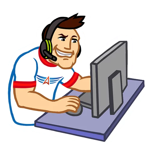 Telegram Sticker «Russian eSports» 😈